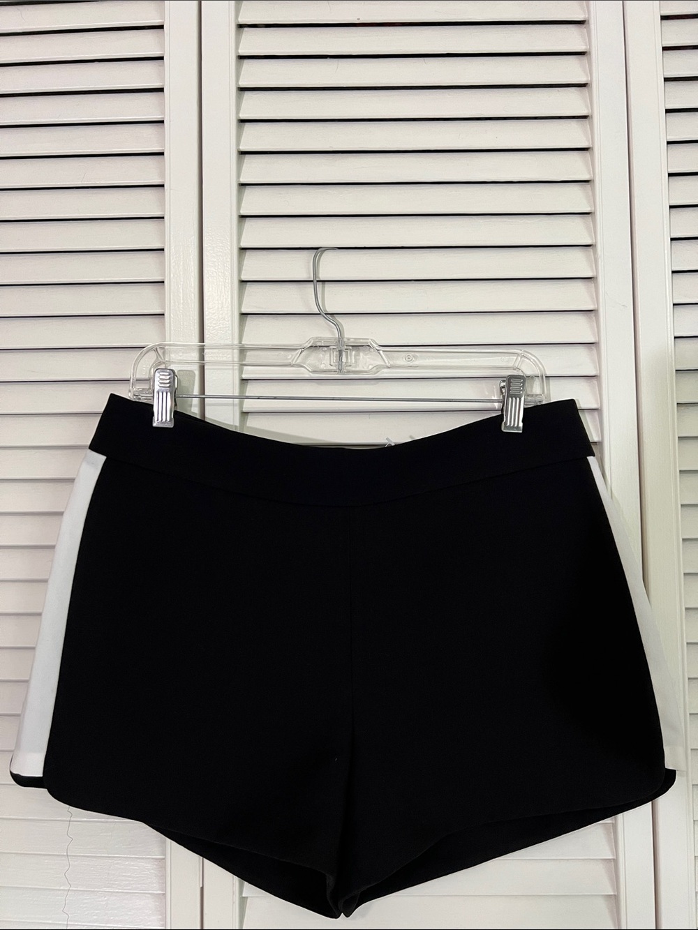 J. Crew High-WaistShorts with White Side Panels!